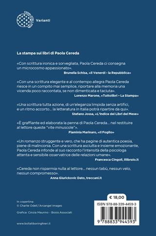 L'unico finale possibile - Paola Cereda - Libro Bollati Boringhieri 2025, Varianti | Libraccio.it
