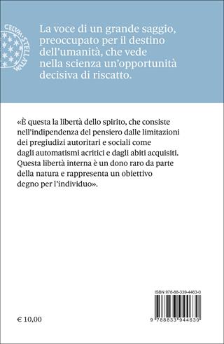 Pensieri degli anni difficili - Albert Einstein - Libro Bollati Boringhieri 2025, Fuori collana | Libraccio.it