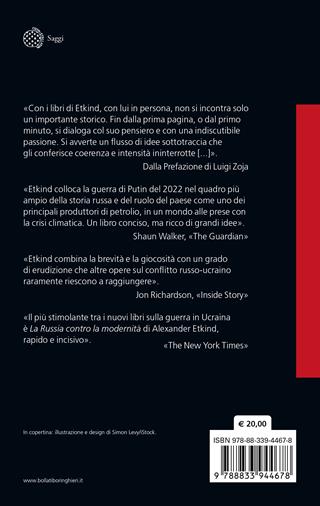 La Russia contro la modernità - Alexander Etkind - Libro Bollati Boringhieri 2025, Saggi | Libraccio.it