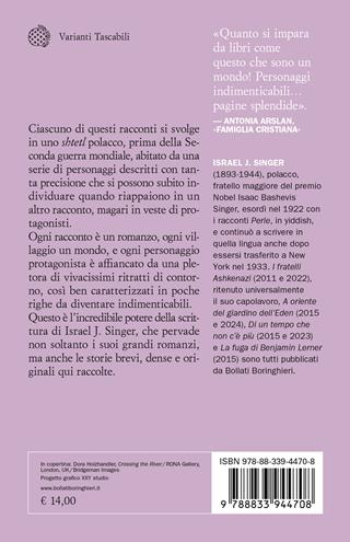 Una primavera tardiva. Tutti i racconti - Israel Joshua Singer - Libro Bollati Boringhieri 2025, Varianti tascabili | Libraccio.it