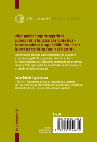 La scienza e la società - Robert J. Oppenheimer - Libro Bollati Boringhieri 2025, Semicrome | Libraccio.it
