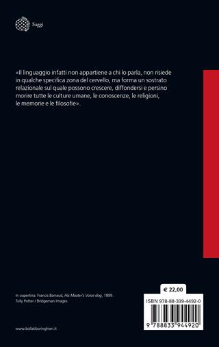Umani, animali e macchine. Filosofia e neuroscienze del linguaggio - Franco Fabbro, Damiano Cantone - Libro Bollati Boringhieri 2025, Saggi | Libraccio.it