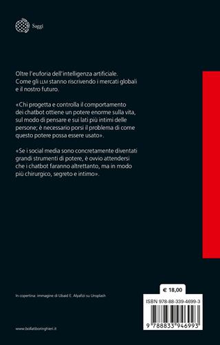 La bolla dell'intelligenza artificiale. Tecnologia, mercato e nuove prospettive - Stefano Quintarelli, Emil Abirascid - Libro Bollati Boringhieri 2026, Saggi | Libraccio.it