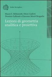 Lezioni di geometria analitica e proiettiva
