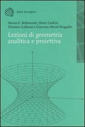 Lezioni di geometria analitica e proiettiva