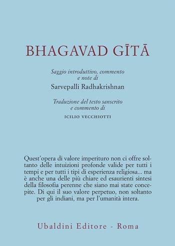 Bhagavadgita  - Libro Astrolabio Ubaldini 1978, Civiltà dell'Oriente | Libraccio.it