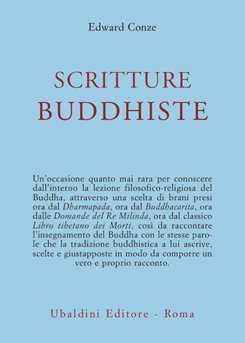 Scritture buddhiste - Edward Conze - Libro Astrolabio Ubaldini 1978, Civiltà dell'Oriente | Libraccio.it