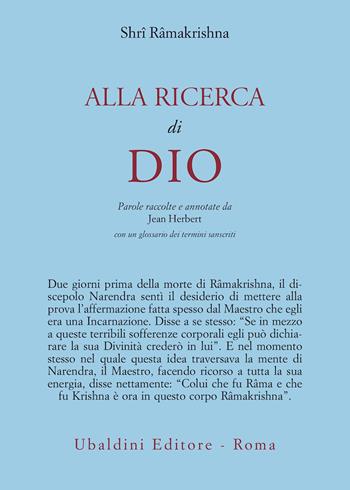 Alla ricerca di Dio - (sri) Ramakrishna - Libro Astrolabio Ubaldini 1978, Civiltà dell'Oriente | Libraccio.it