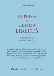 Image of La prima ed ultima libertà