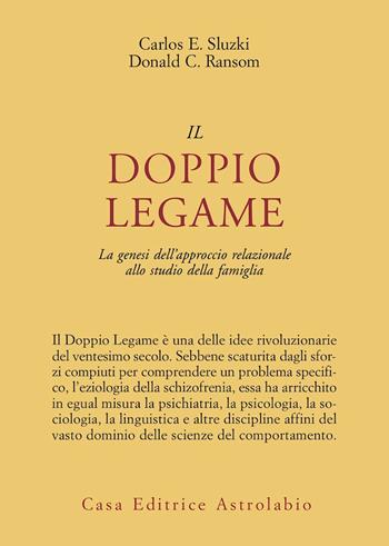 Il doppio legame. La genesi dell'approccio relazionale allo studio della famiglia - Carlos E. Sluzki, Donald C. Ransom - Libro Astrolabio Ubaldini 1979, Psiche e coscienza | Libraccio.it