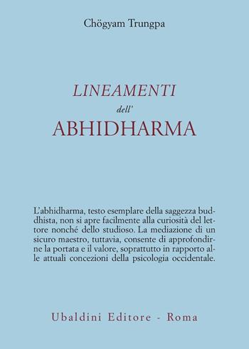 Lineamenti dell'Abhidharma - Chögyam Trungpa - Libro Astrolabio Ubaldini 1980, Civiltà dell'Oriente | Libraccio.it