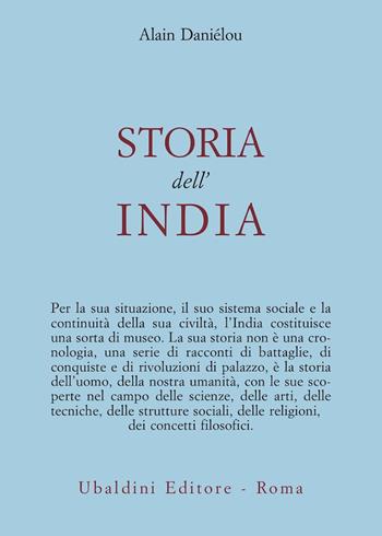 Storia dell'India - Alain Daniélou - Libro Astrolabio Ubaldini 1992, Civiltà dell'Oriente | Libraccio.it