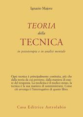 Teoria della tecnica in psicoterapia e in analisi mentale