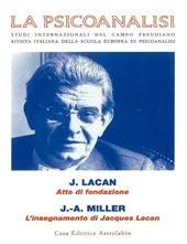 La psicoanalisi. vol. 30-31. Convegno Jacques Lacan (1901-2001)