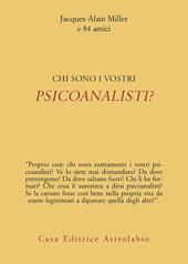 Chi sono i vostri psicoanalisti?