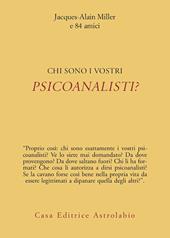 Chi sono i vostri psicoanalisti?