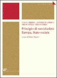 Principio di sussidiarietà. Europa, Stato sociale  - Libro Vita e Pensiero 2003, Ricerche. Diritto | Libraccio.it