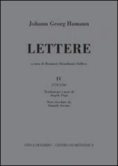 Lettere. Vol. 4: (1778-1782)