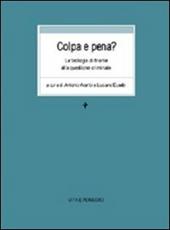 Colpa e pena? La teologia di fronte alla questione criminale