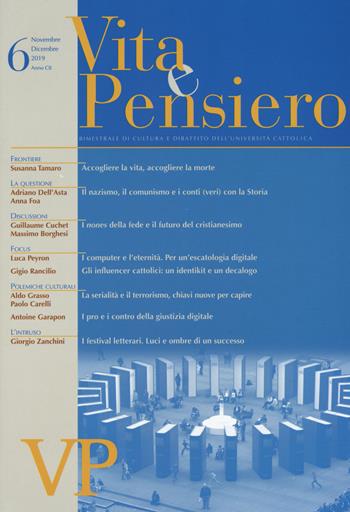 Vita e pensiero (2019). Vol. 6  - Libro Vita e Pensiero 2020 | Libraccio.it
