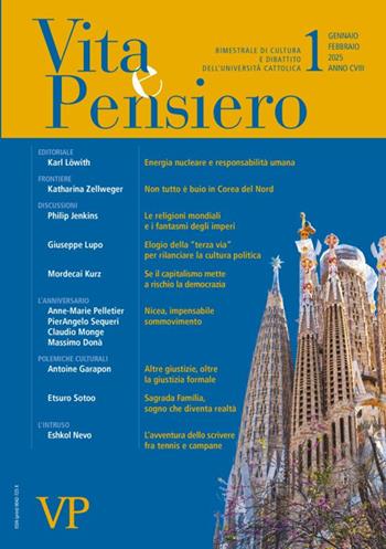 Vita e pensiero (2025). Vol. 1  - Libro Vita e Pensiero 2025 | Libraccio.it