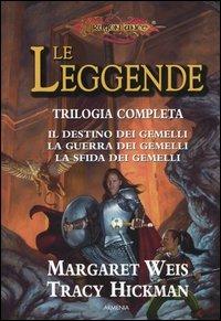 Il destino dei gemelli-La guerra dei gemelli-La sfida dei gemelli. Le leggende. DragonLance - Margaret Weis, Tracy Hickman - Libro Armenia 2004, Fantasy | Libraccio.it