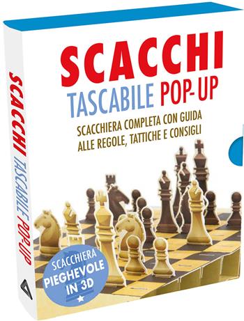 Scacchi. Tascabile pop-up. Con scacchiera pieghevole in 3D  - Libro Armenia 2026, Scrigno | Libraccio.it