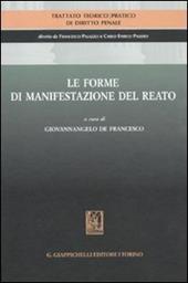 Le forme di manifestazione del reato