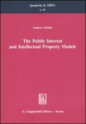 The public interest and intellectual property models