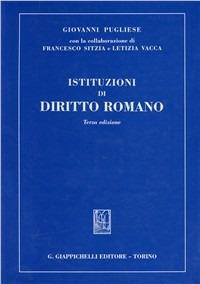 Istituzioni di diritto romano - Giovanni Pugliese - Libro Giappichelli 2009 | Libraccio.it