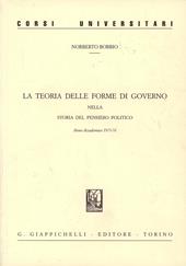 La teoria delle forme di governo nella storia del pensiero politico