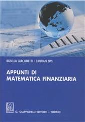 Appunti di matematica finanziaria