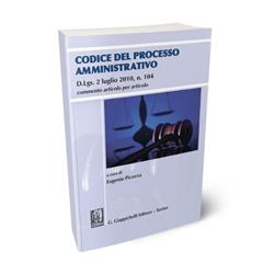 Codice del processo amministrativo  - Libro Giappichelli 2010 | Libraccio.it