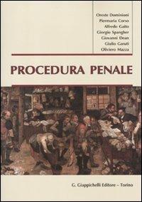 Procedura penale  - Libro Giappichelli 2010 | Libraccio.it