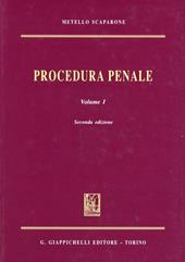 Procedura penale. Vol. 1