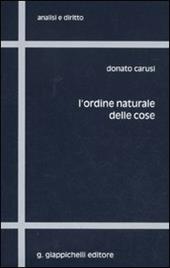 L' ordine naturale delle cose