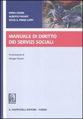 Manuale di diritto dei servizi sociali