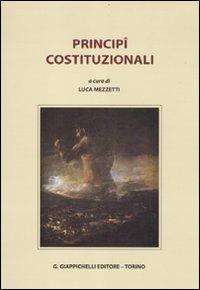 Principi costituzionali  - Libro Giappichelli 2011 | Libraccio.it