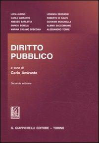 Diritto pubblico  - Libro Giappichelli 2011 | Libraccio.it
