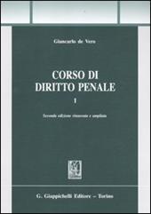 Corso di diritto penale. Vol. 1