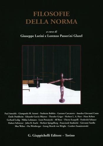 Filosofie della norma  - Libro Giappichelli 2012 | Libraccio.it