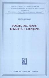 Forma del senso. Legalità e giustizia