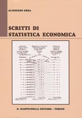 Scritti di statistica economica