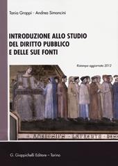 Introduzione allo studio del diritto pubblico e delle sue fonti
