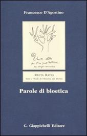 Parole di bioetica