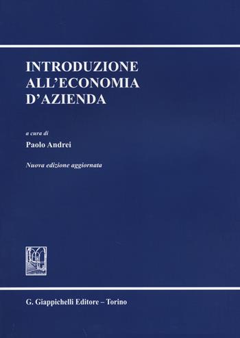 Introduzione all'economia d'azienda  - Libro Giappichelli 2014 | Libraccio.it