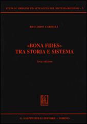 «Bona fides» tra storia e sistema