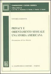 Privacy e orientamento sessuale. Una storia americana