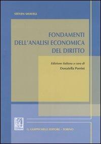 Fondamenti dell'analisi economica del diritto - Steven Shavell - Libro Giappichelli 2005 | Libraccio.it