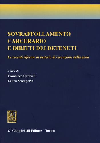 Sovraffollamento carcerario e diritti dei detenuti. Le recenti riforme in materia di esecuzione della pena  - Libro Giappichelli 2015 | Libraccio.it
